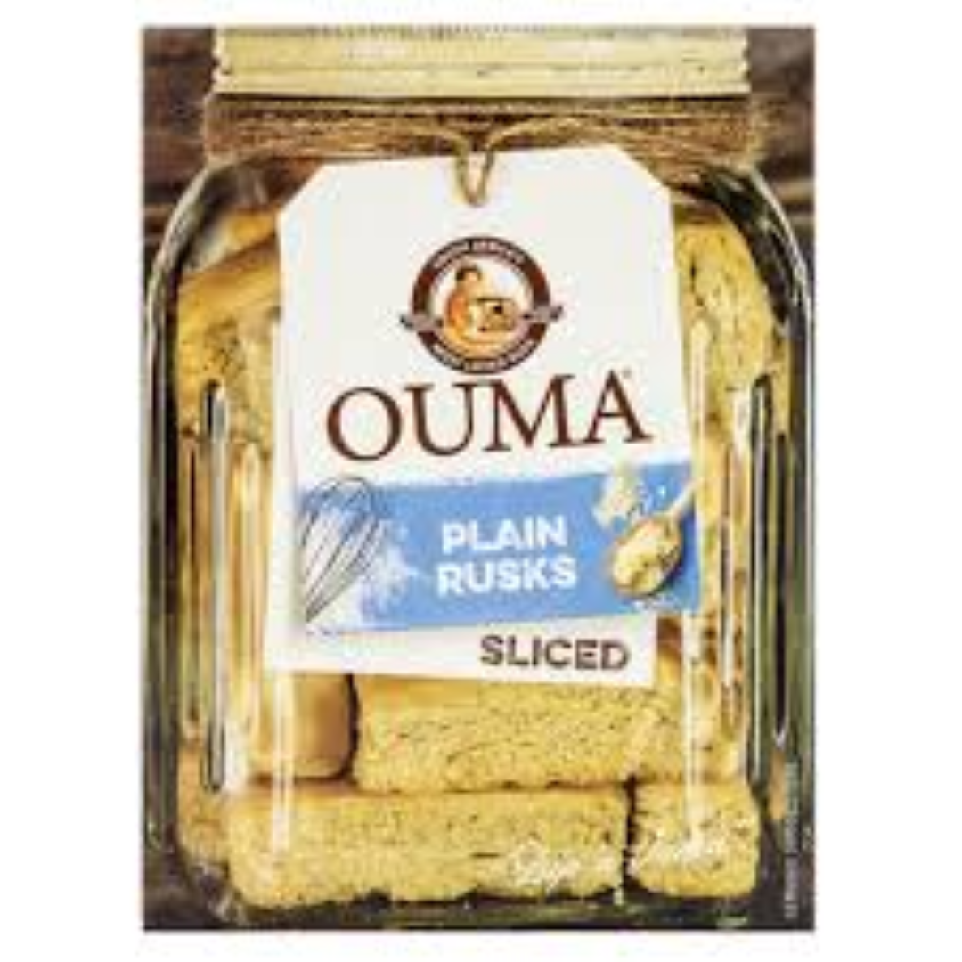 OUMA PLAIN RUSKS SLICED 450G